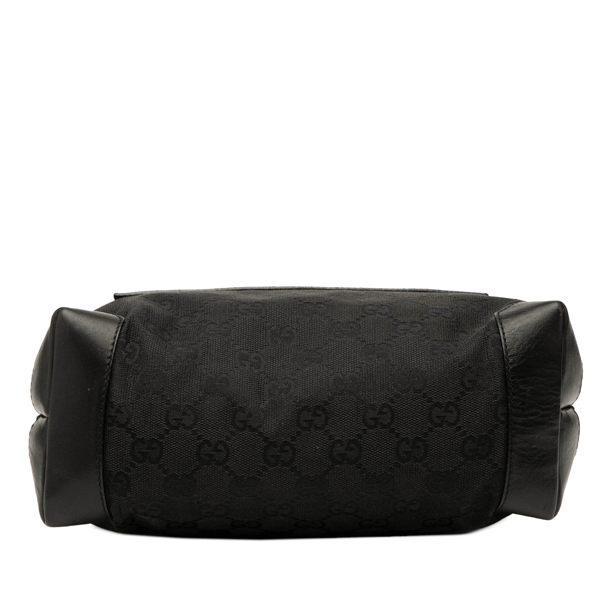 Tote Bag GG Denim Black (Pre-Owned)