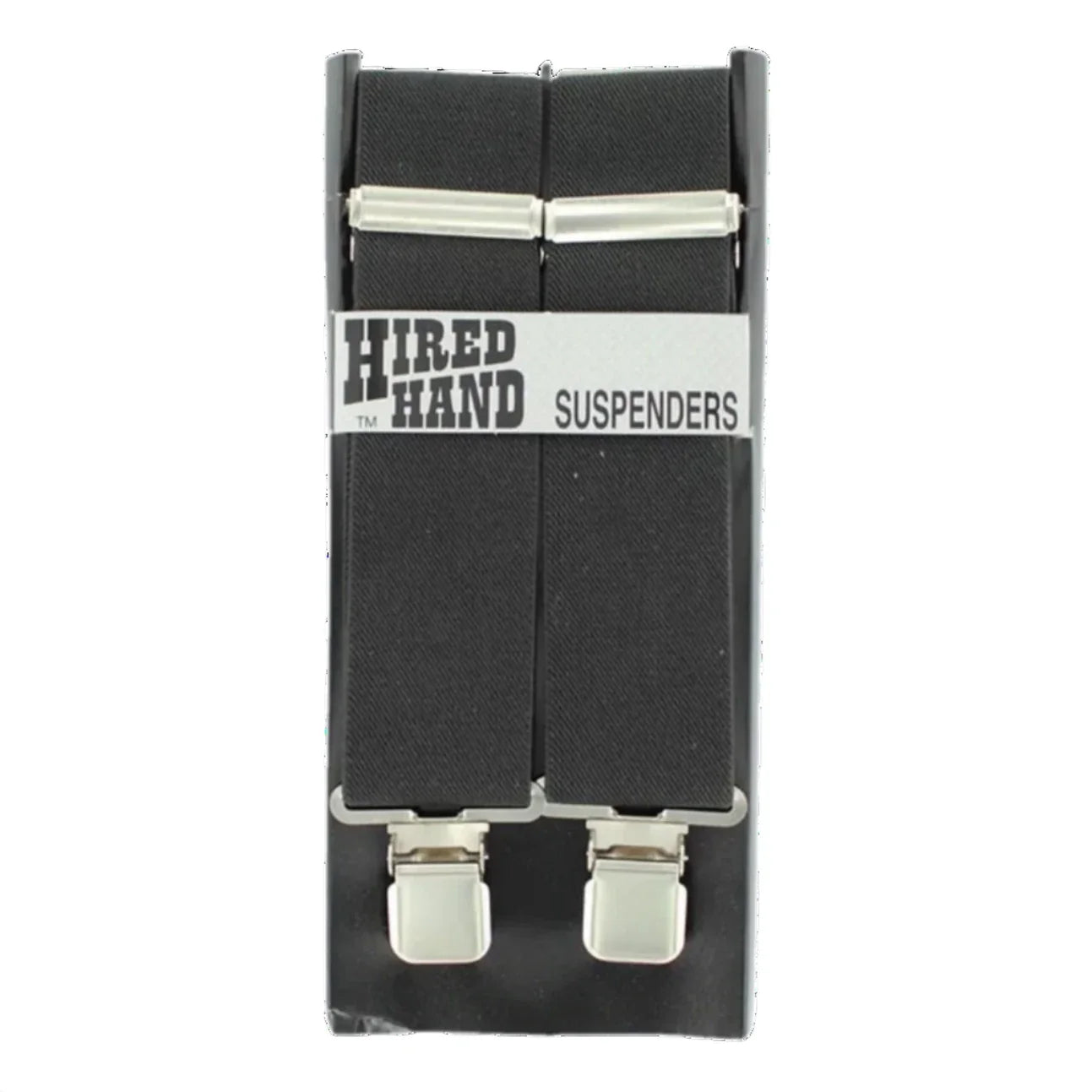 Black Hired Hand Suspenders
