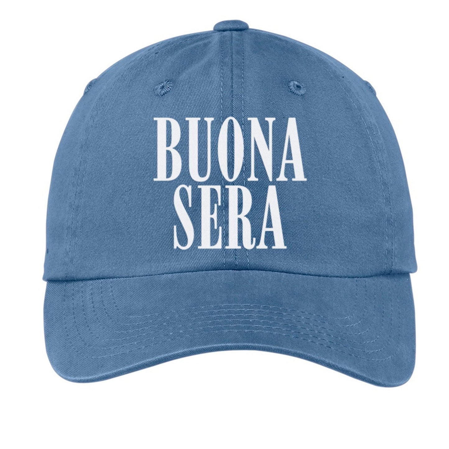 Buona Sera Stacked Western Baseball Cap