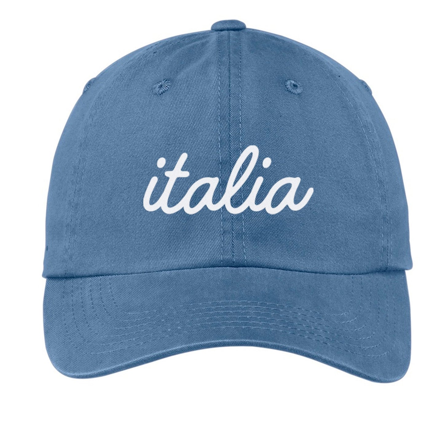Italia Cursive Baseball Cap