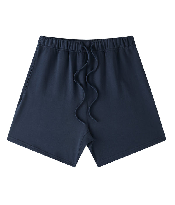 NAVY SWEAT SHORTS