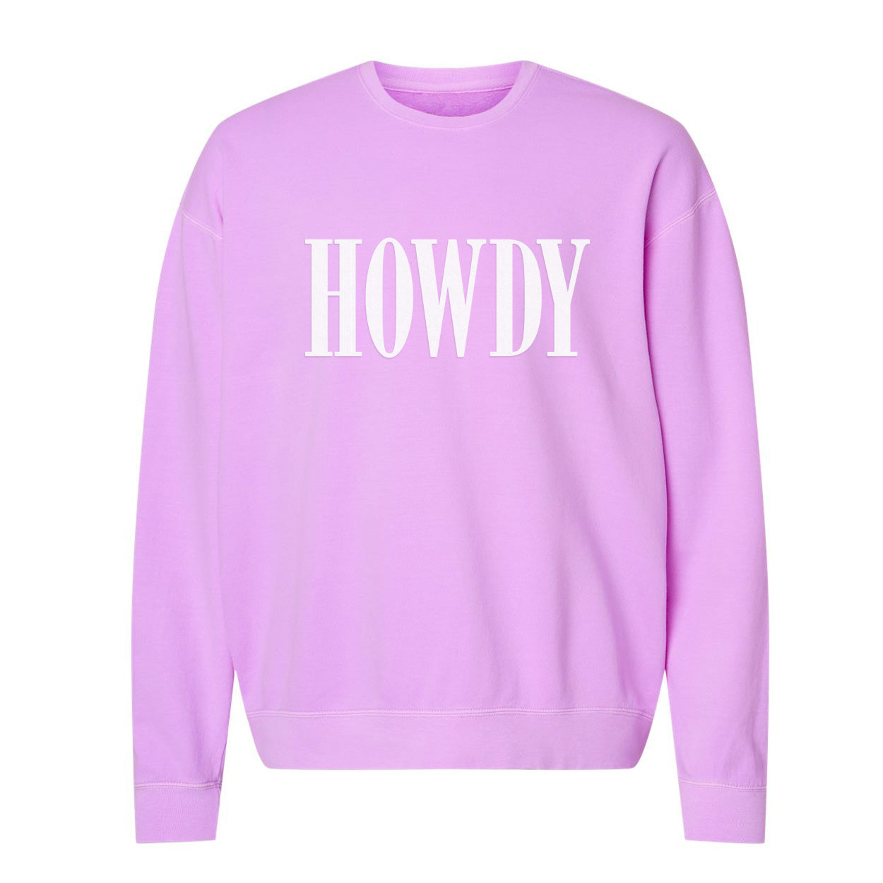 Howdy Western Washed Sweatshirt