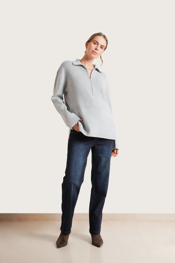Blaire 3/4 Zip Sweater