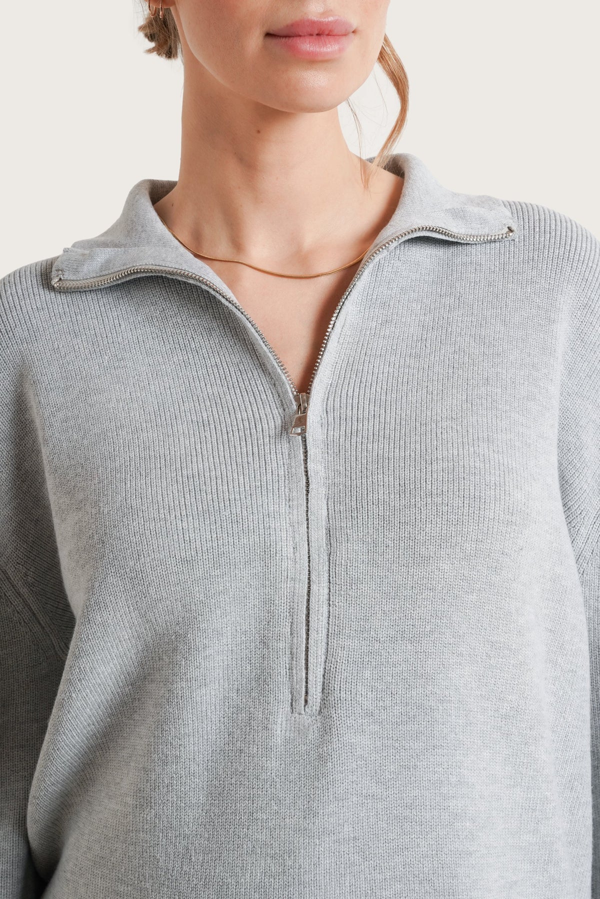 Blaire 3/4 Zip Sweater