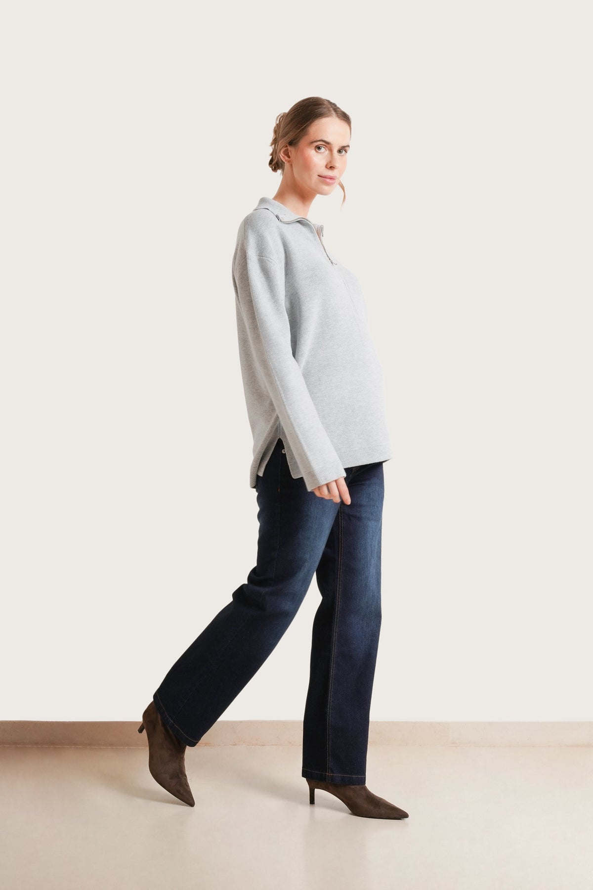 Blaire 3/4 Zip Sweater