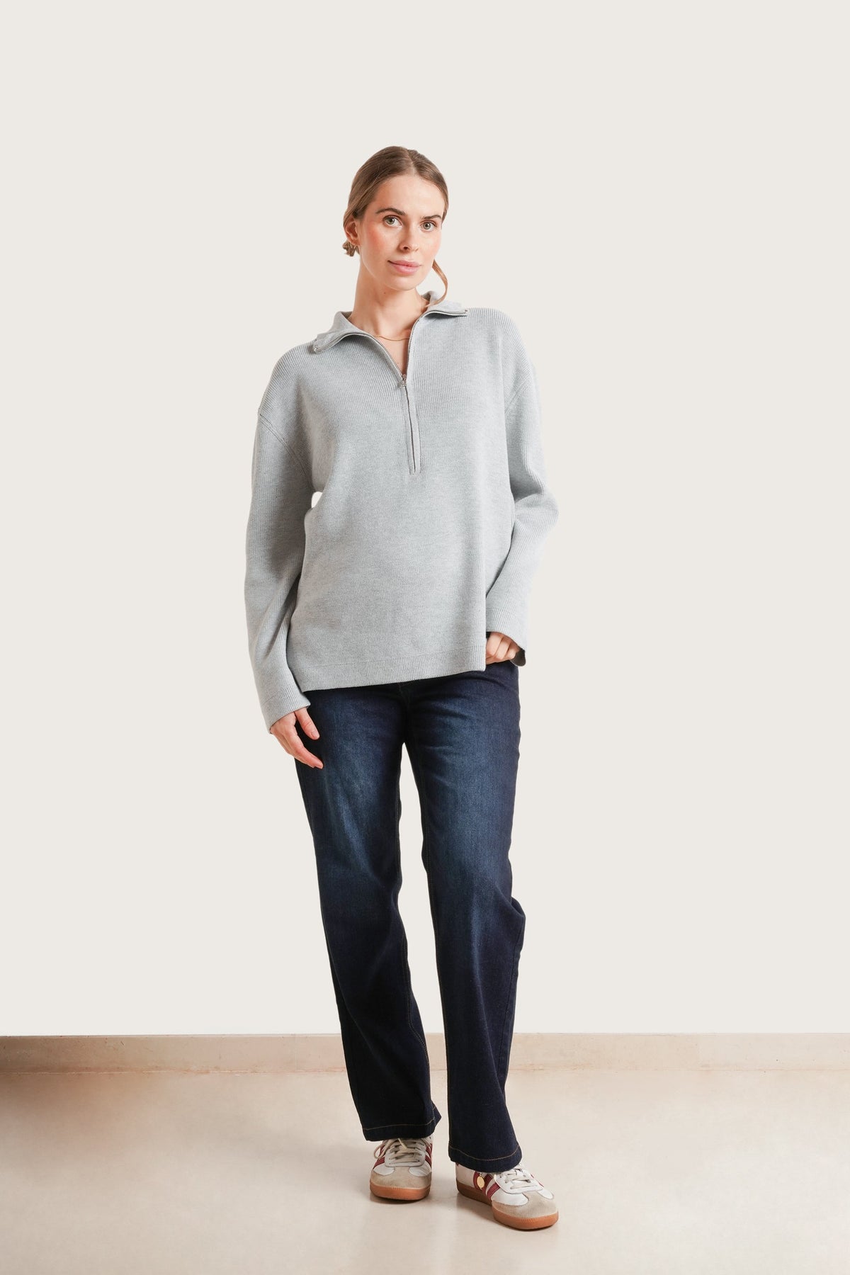 Blaire 3/4 Zip Sweater