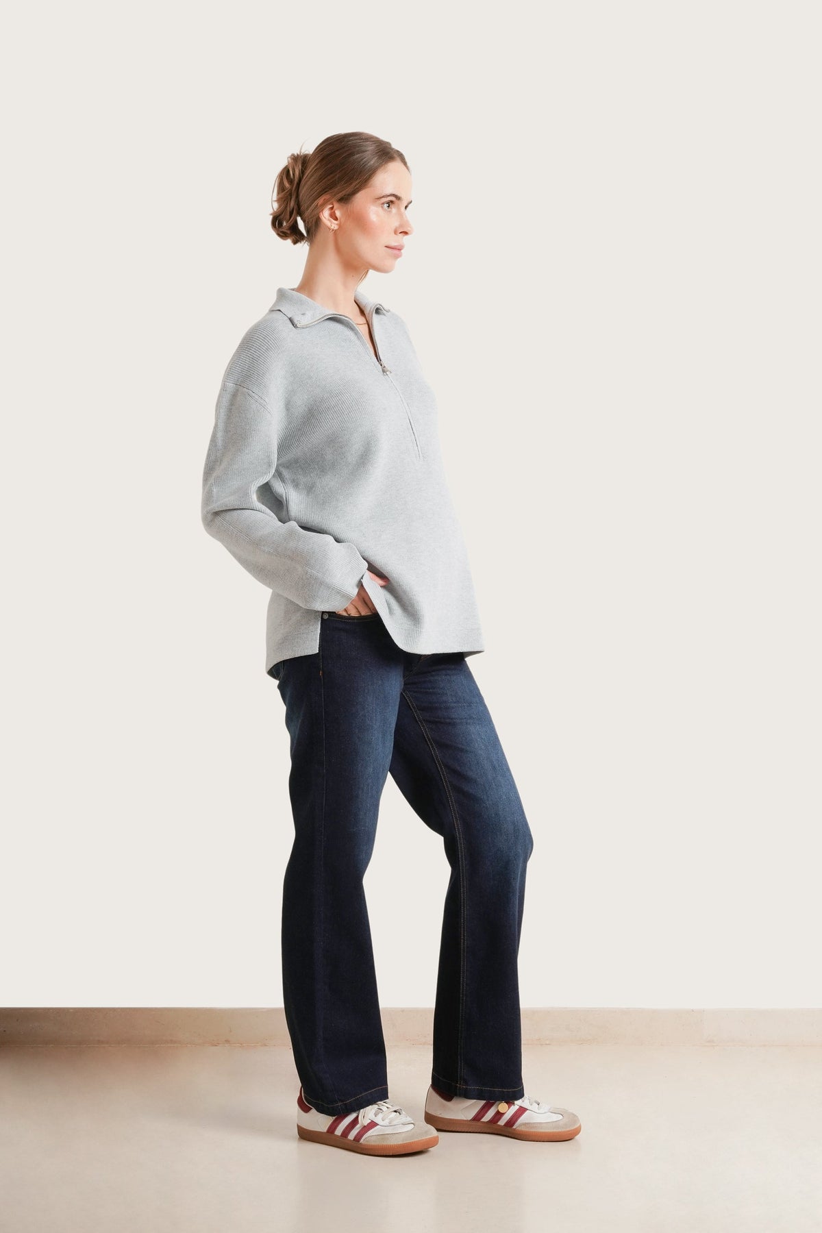 Blaire 3/4 Zip Sweater