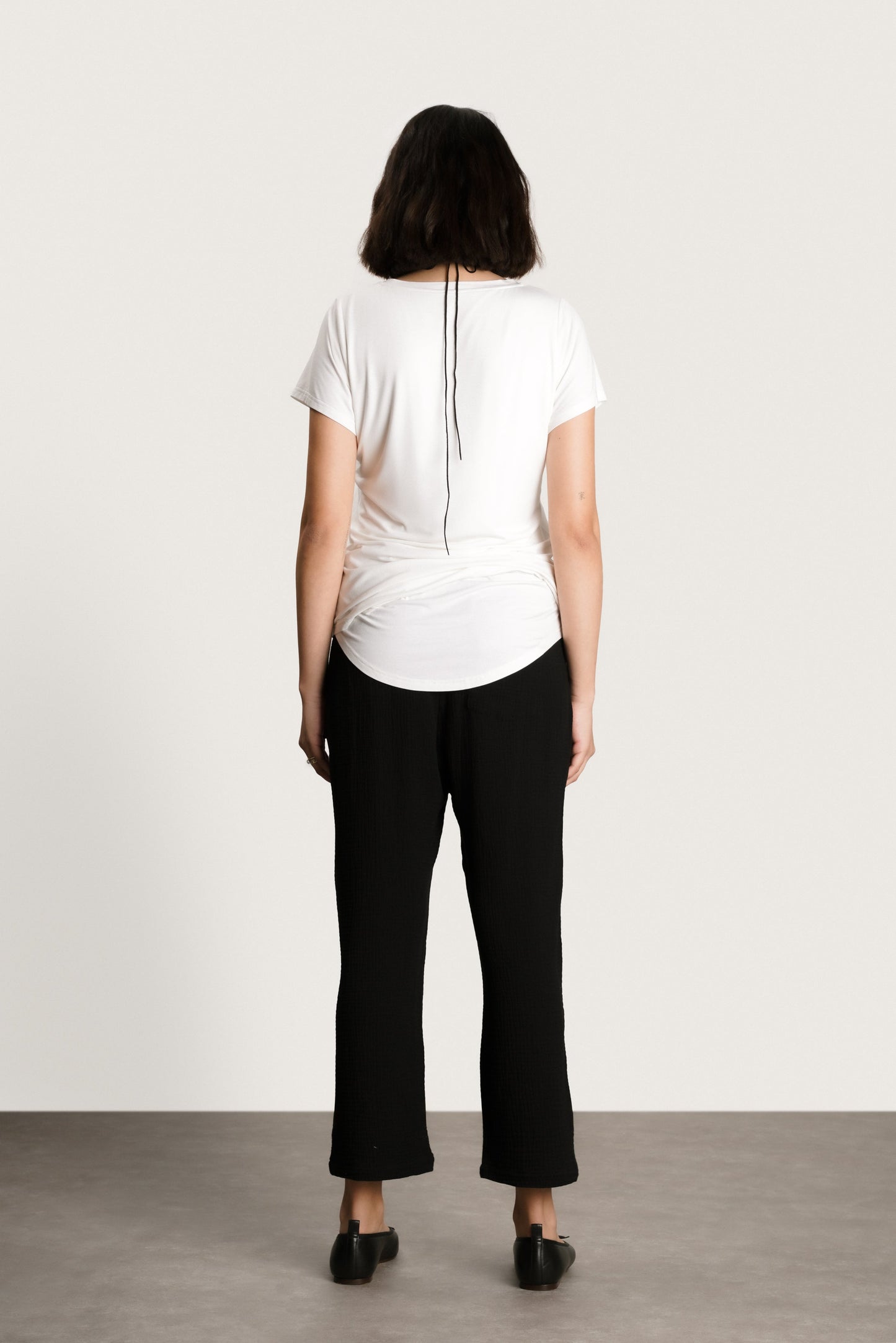 Remy Smocked Cotton Pants