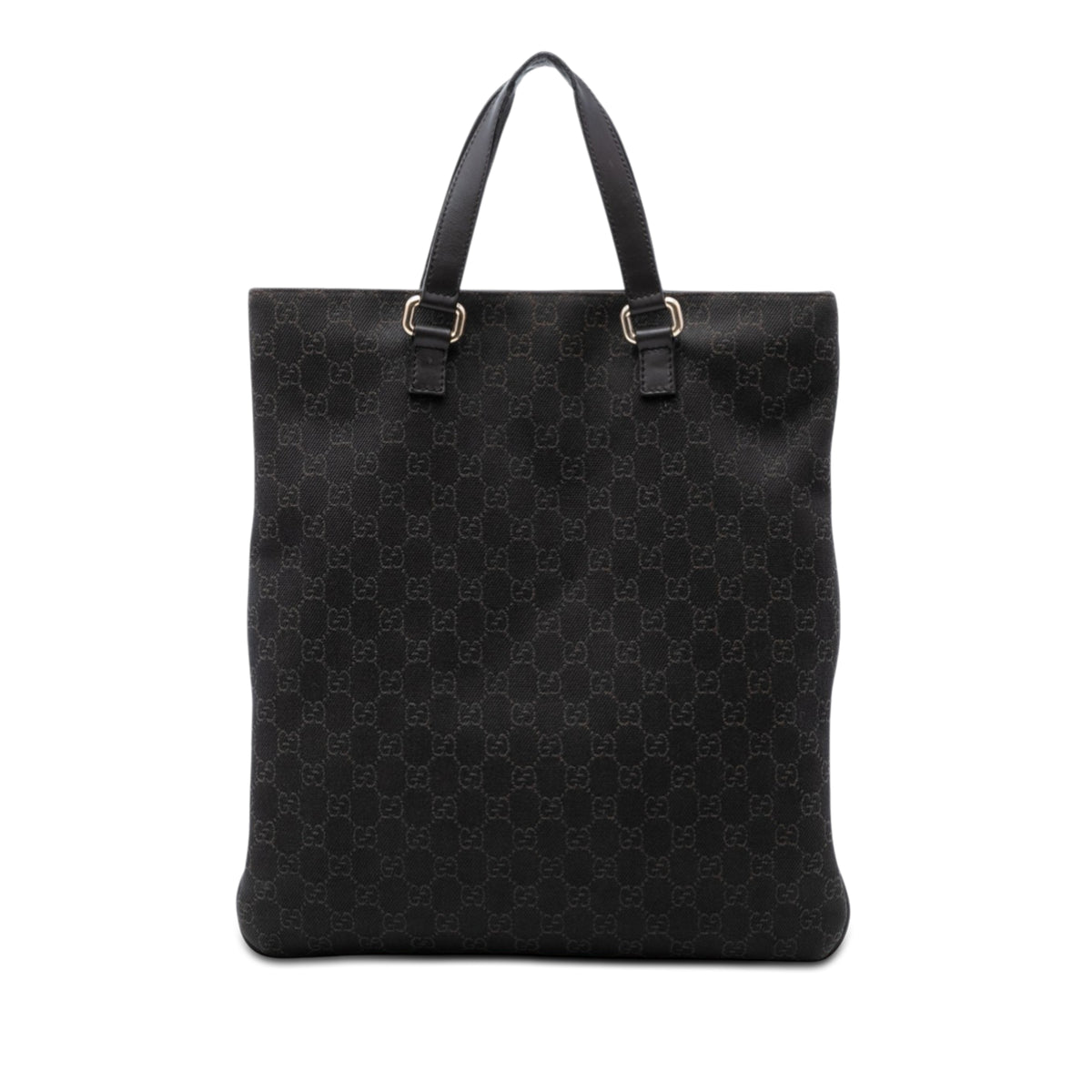 Denim Tote Brown (Pre-Owned)