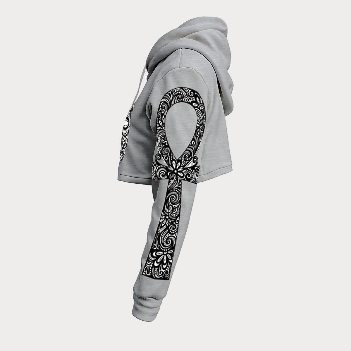 Sankofa™ The Incarnate Women's Cropped Hoodie