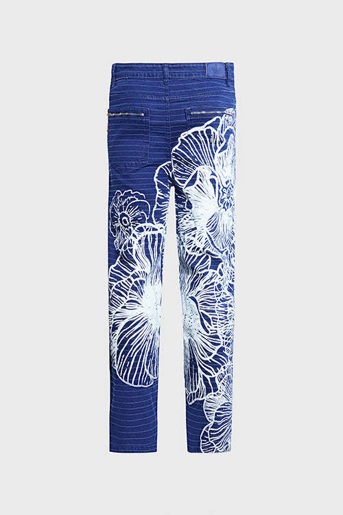 Eternal Big Flowers Jeans