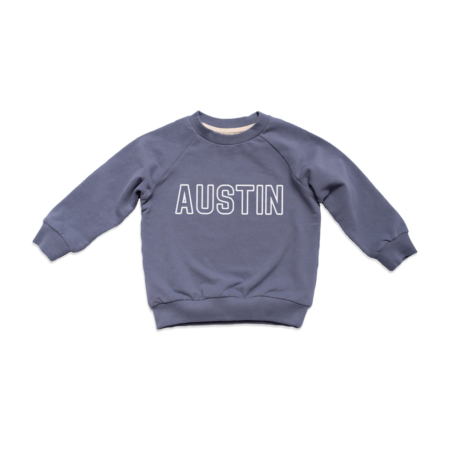 Austin Outline Kids Sweatshirt