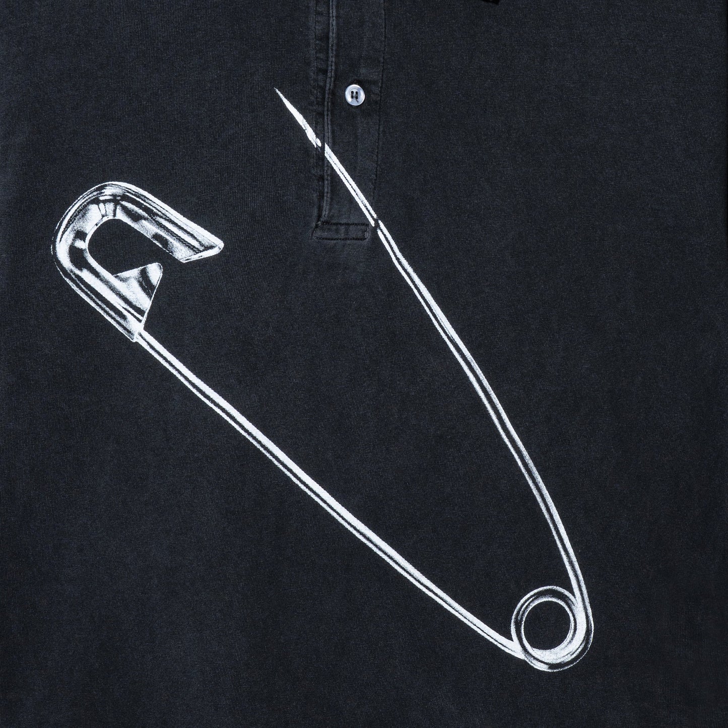 Saftey Pin Polo Shirt