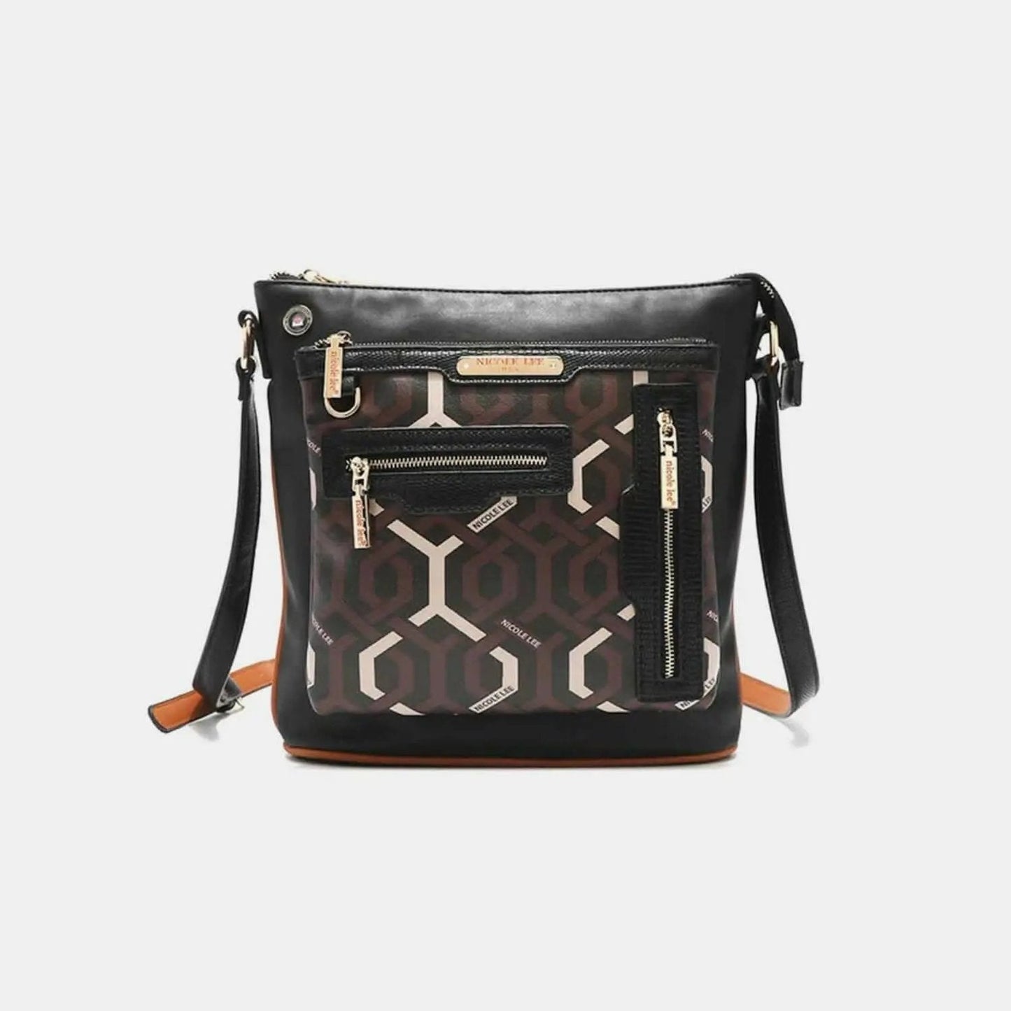Trendsi Shoes - Nicole Lee geometric crossbody bag