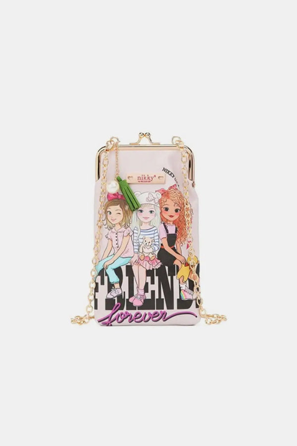 Trendsi Nicole Lee Kisslock Purse Women's Fashion Handbag Chic & Unique Design