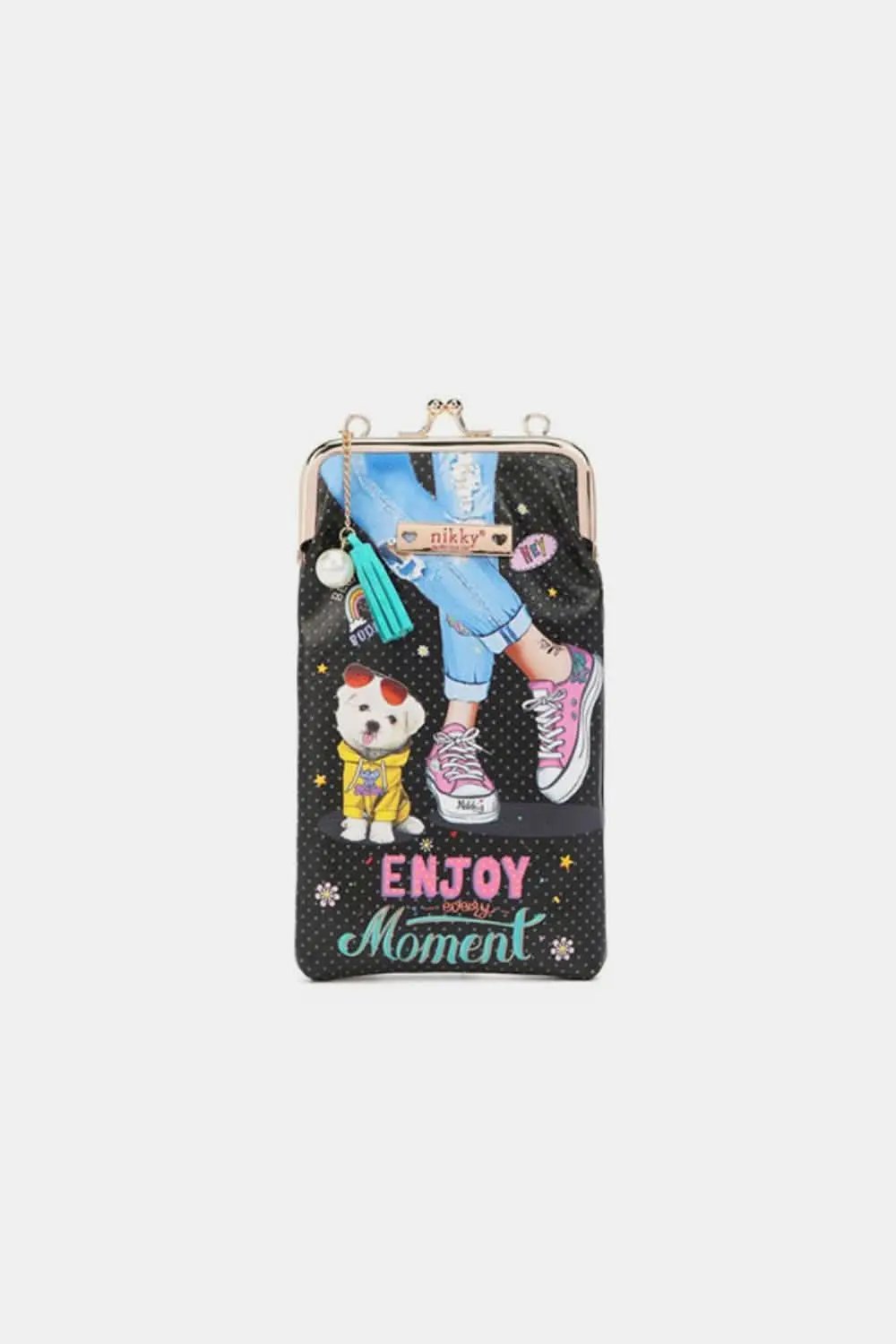 Trendsi Nicole Lee Kisslock Purse Women's Fashion Handbag Chic & Unique Design