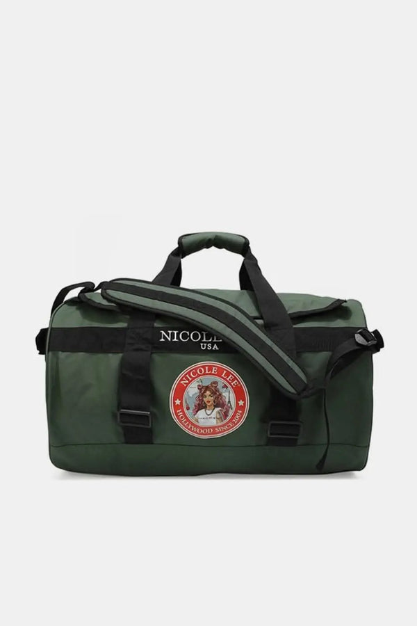 Trendsi Nicole Lee Oversized Duffel Travel Bag Women's Weekend Getaway Lightweight