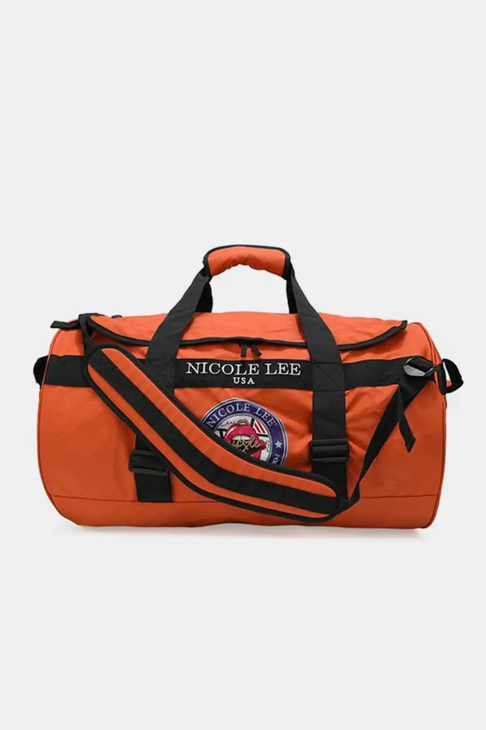 Trendsi Nicole Lee Oversized Duffel Travel Bag Women's Weekend Getaway Lightweight