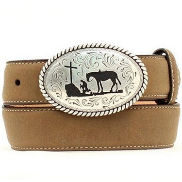 Silver Praying Cowboy