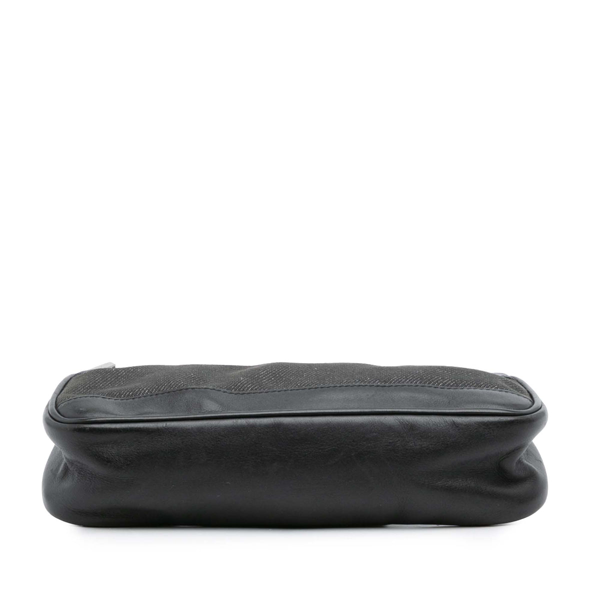 Shoulder Bag Denim Web Black (Pre-Owned)