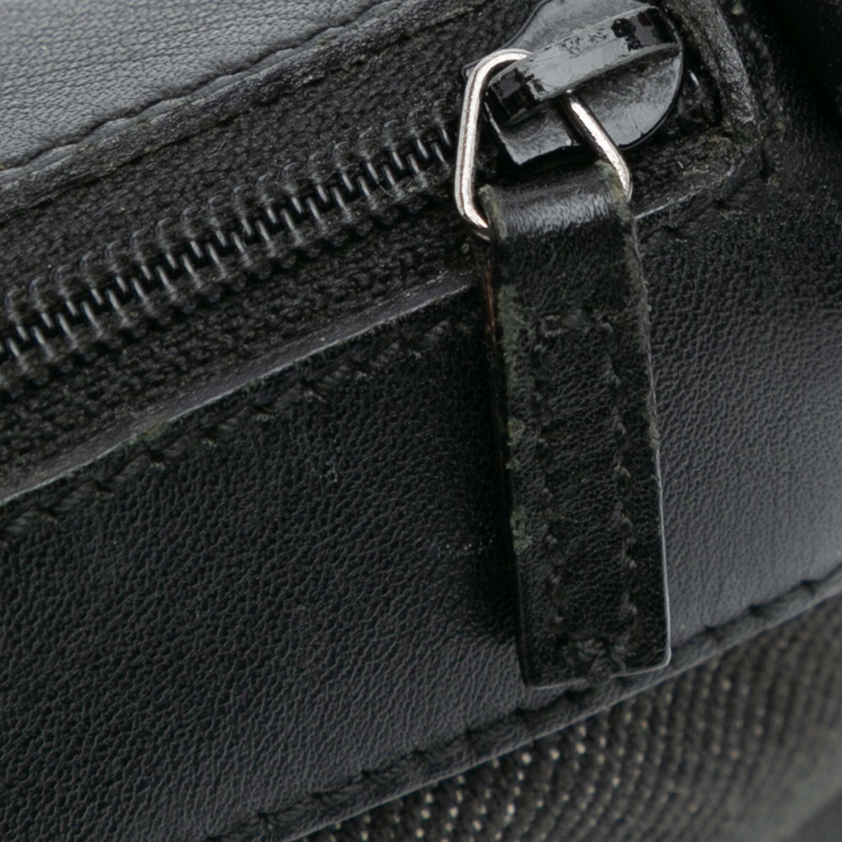 Shoulder Bag Denim Web Black (Pre-Owned)