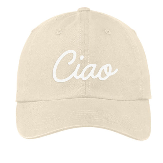 Ciao Cursive Baseball Cap