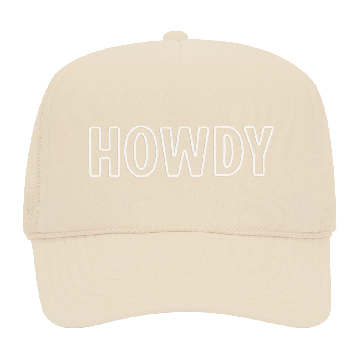 Howdy Outline Foam Snapback