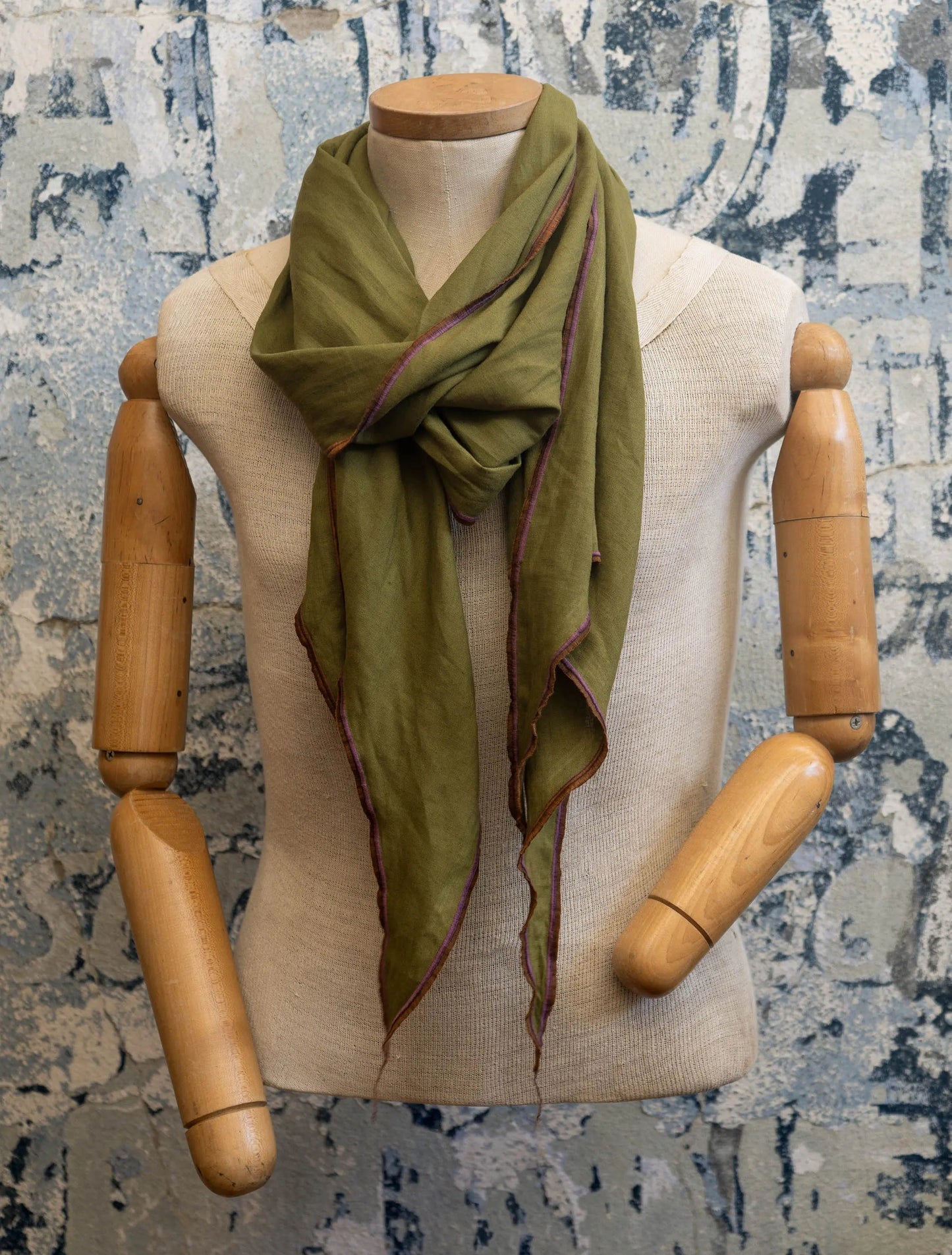 Olivewood Linen Scarf