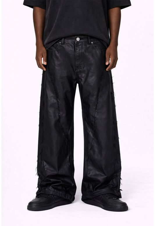 WIDEBOY WAXED FRAY DENIM