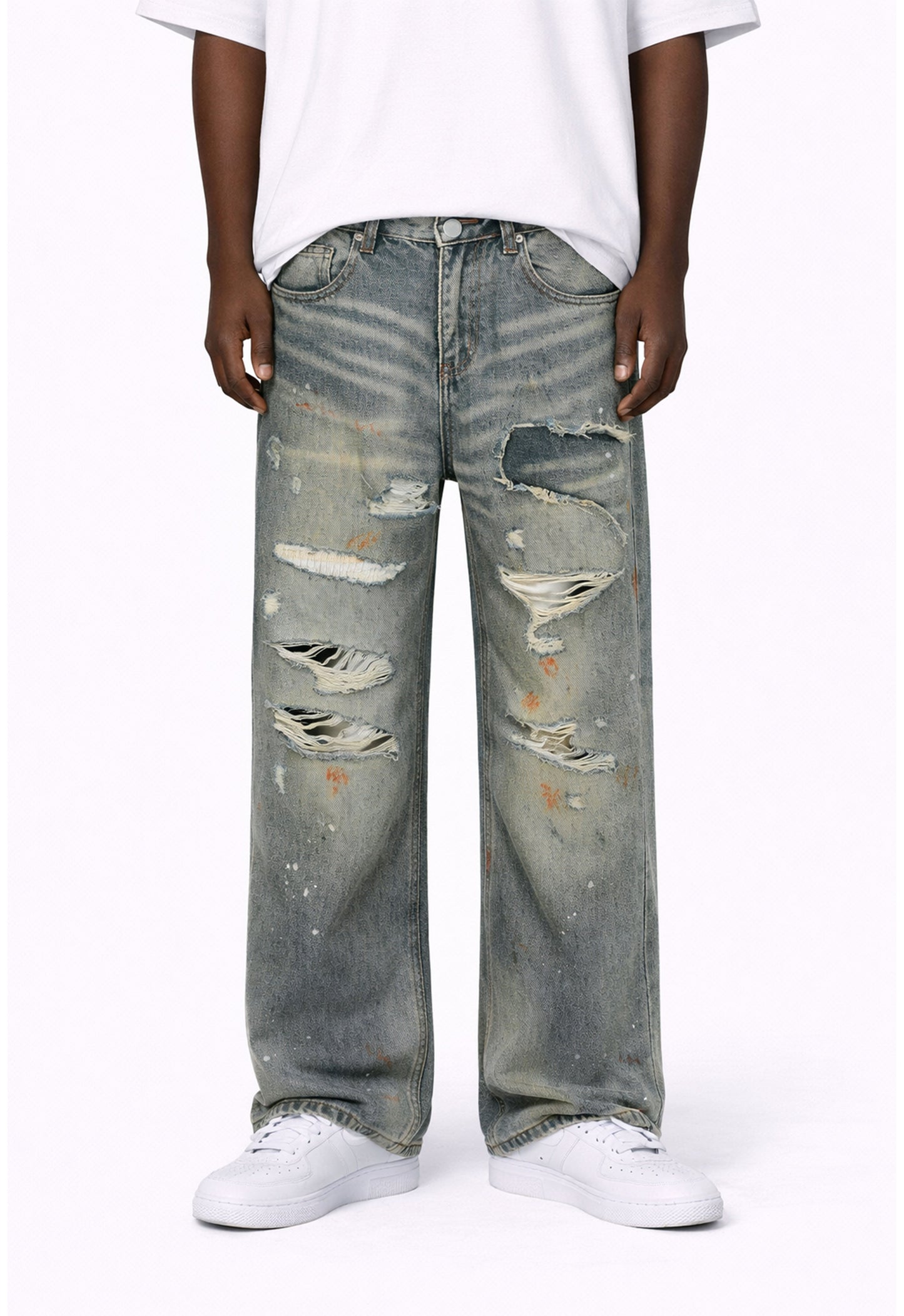 CLASSIC DESTROYED DENIM