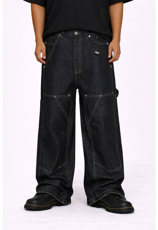 RAW CONTRAST DENIM