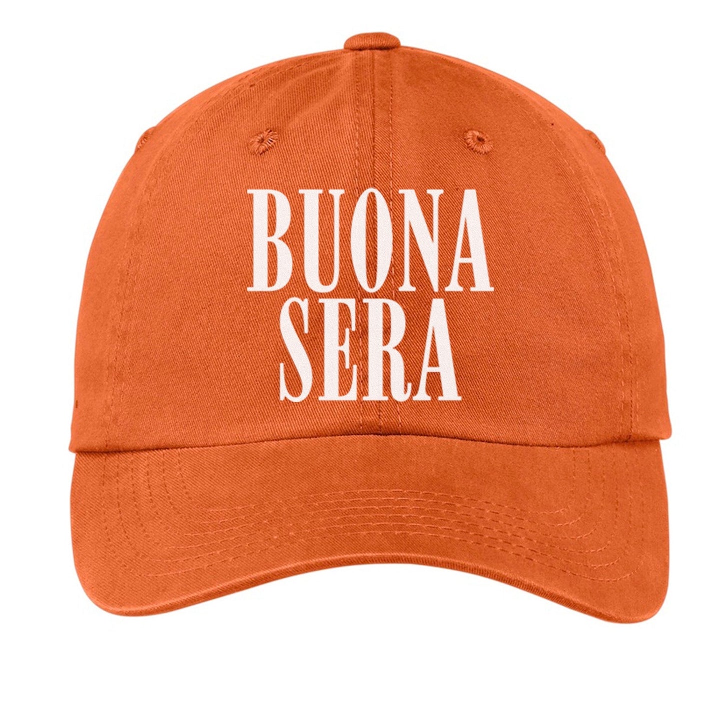 Buona Sera Stacked Western Baseball Cap