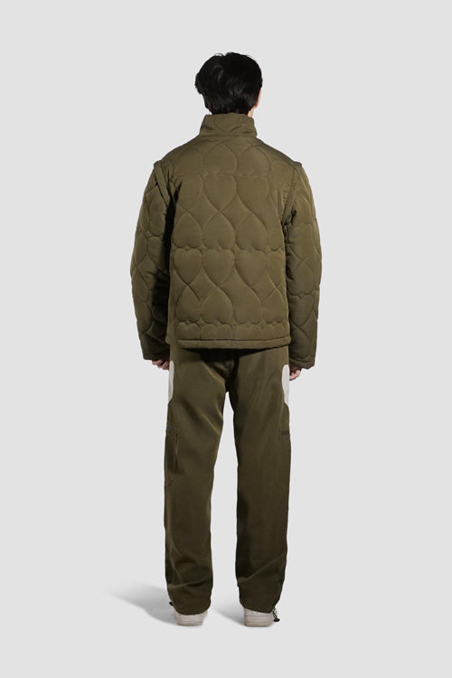 White Lines Waterproof Puffer Jacket