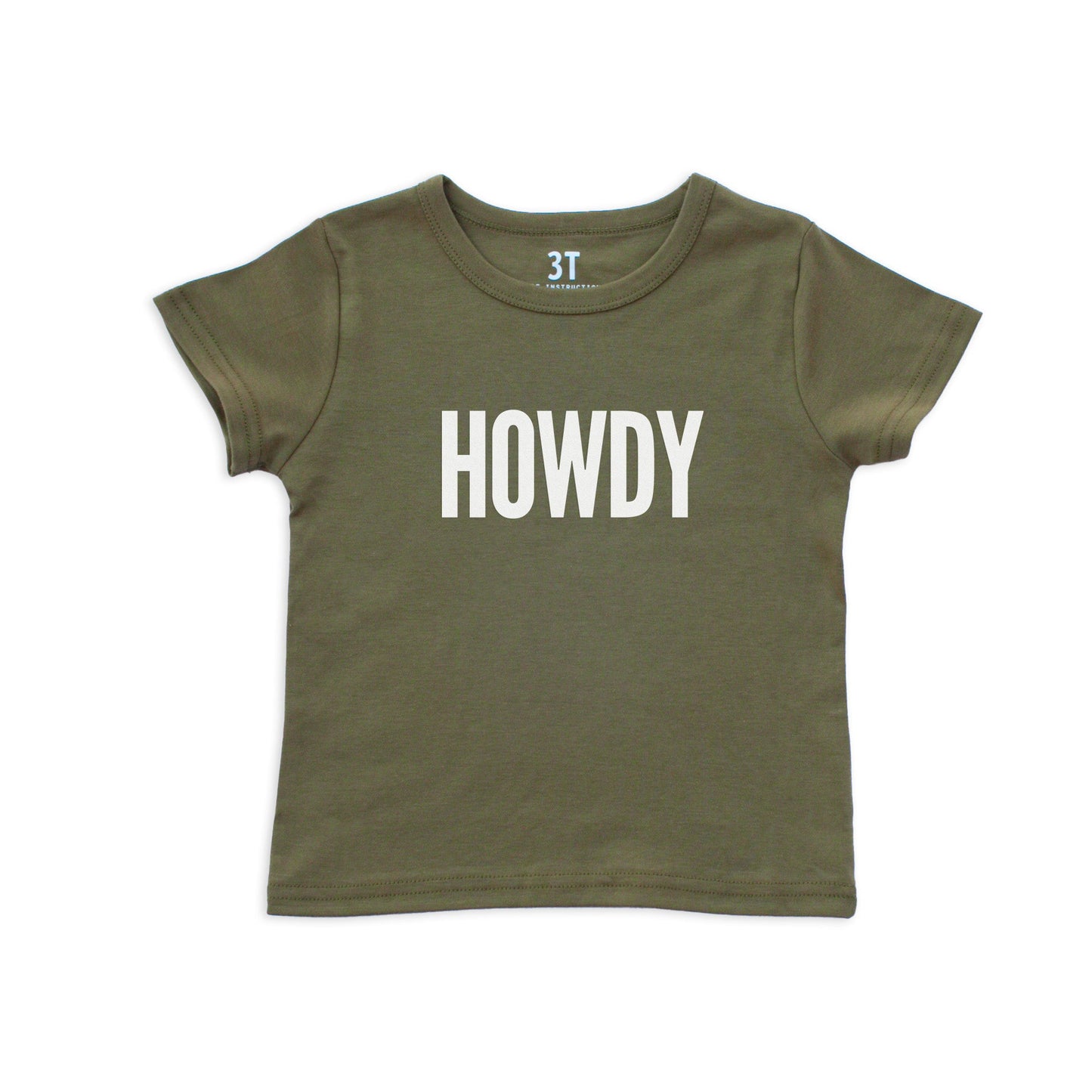 Howdy Bold Kids Tee