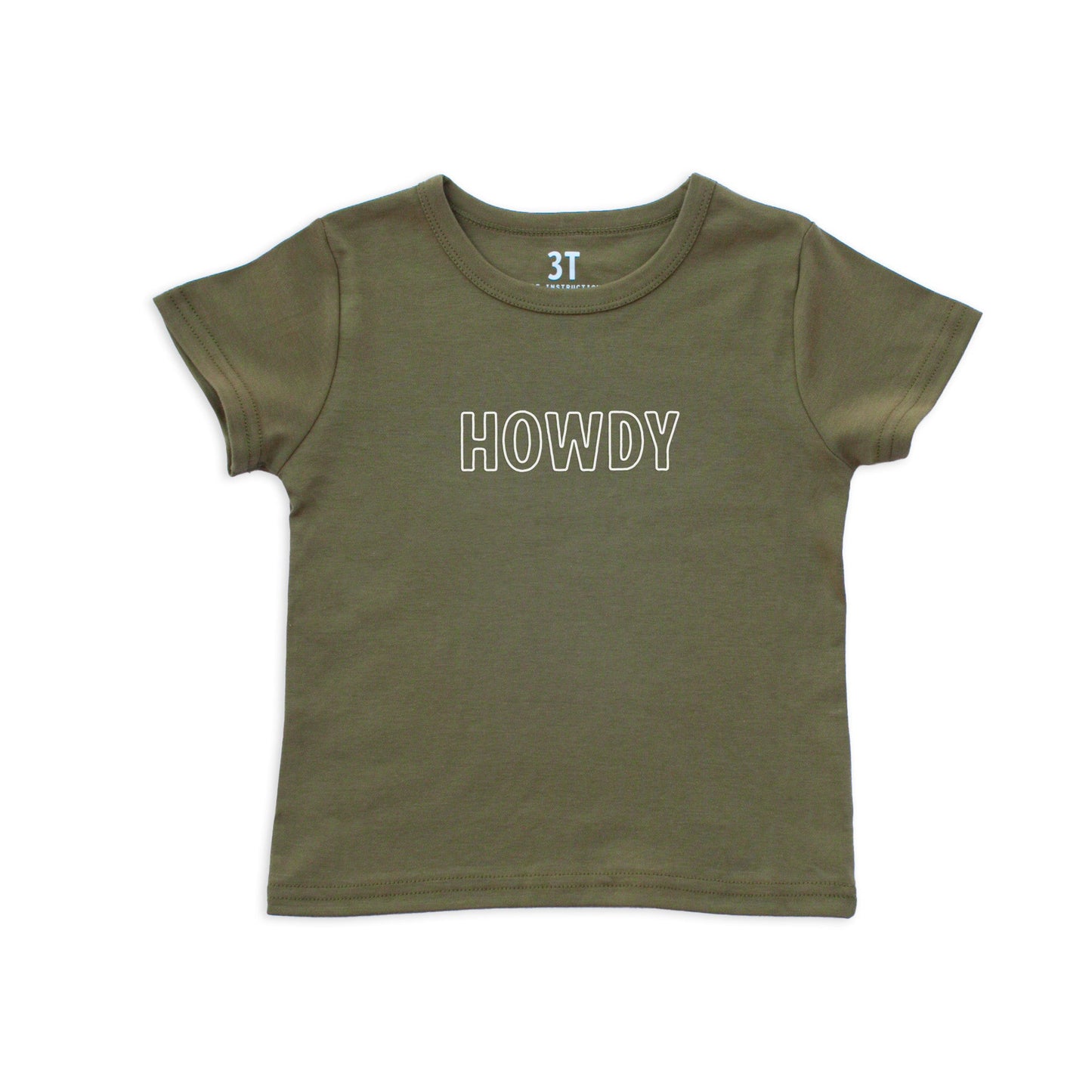 Howdy Outline Kids Tee