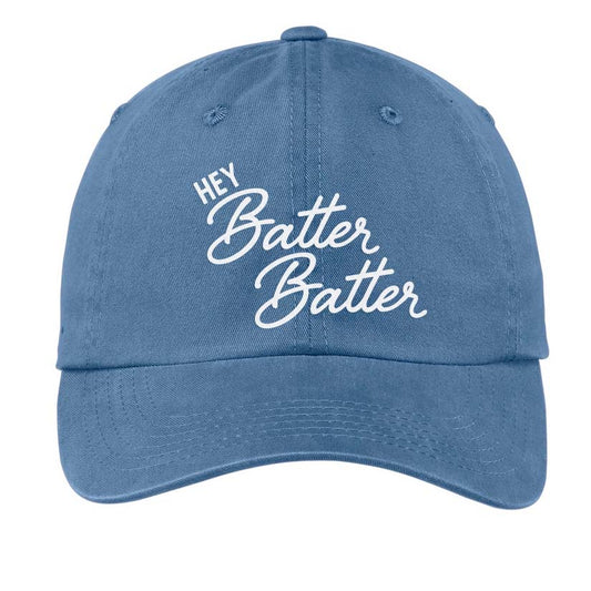 Hey Batter Batter Baseball Cap