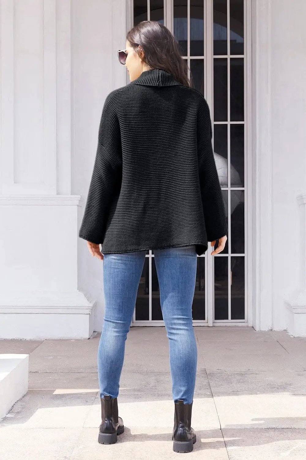 Cardigan - Open Front Long Sleeve