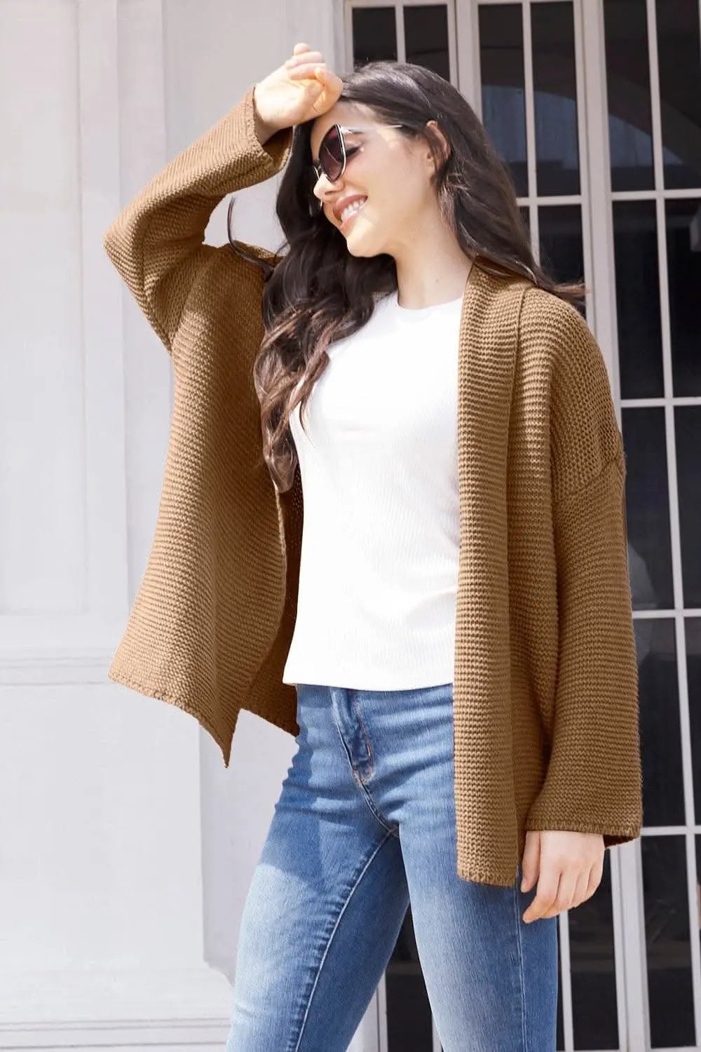 Cardigan - Open Front Long Sleeve