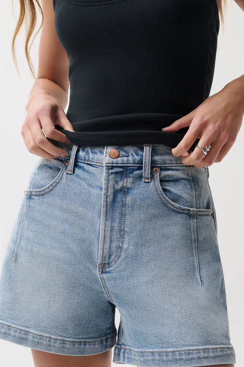 Pistola Aoki High Rise A-Rise Short with Detail