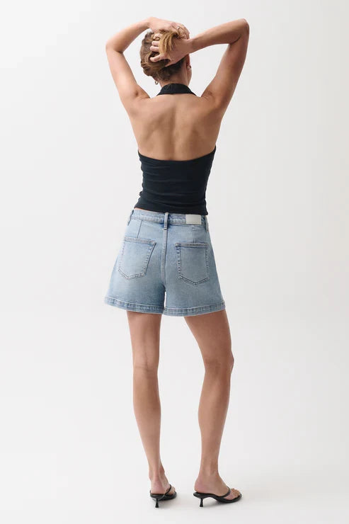 Pistola Aoki High Rise A-Rise Short with Detail