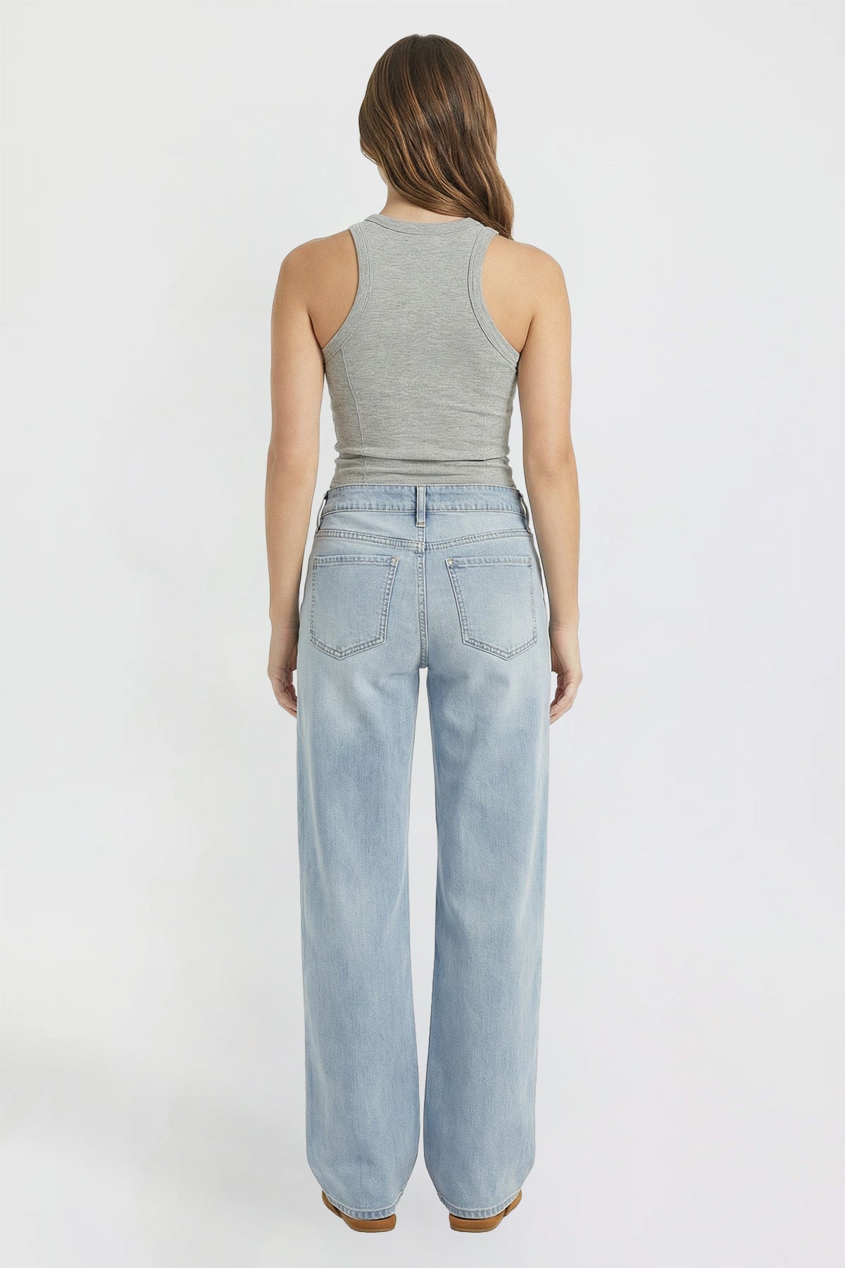 Women's Luxe Britney Wide Leg Jeans