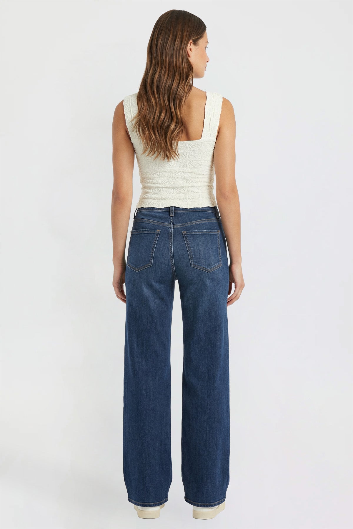 Women's Luxe Britney Wide Leg Jeans