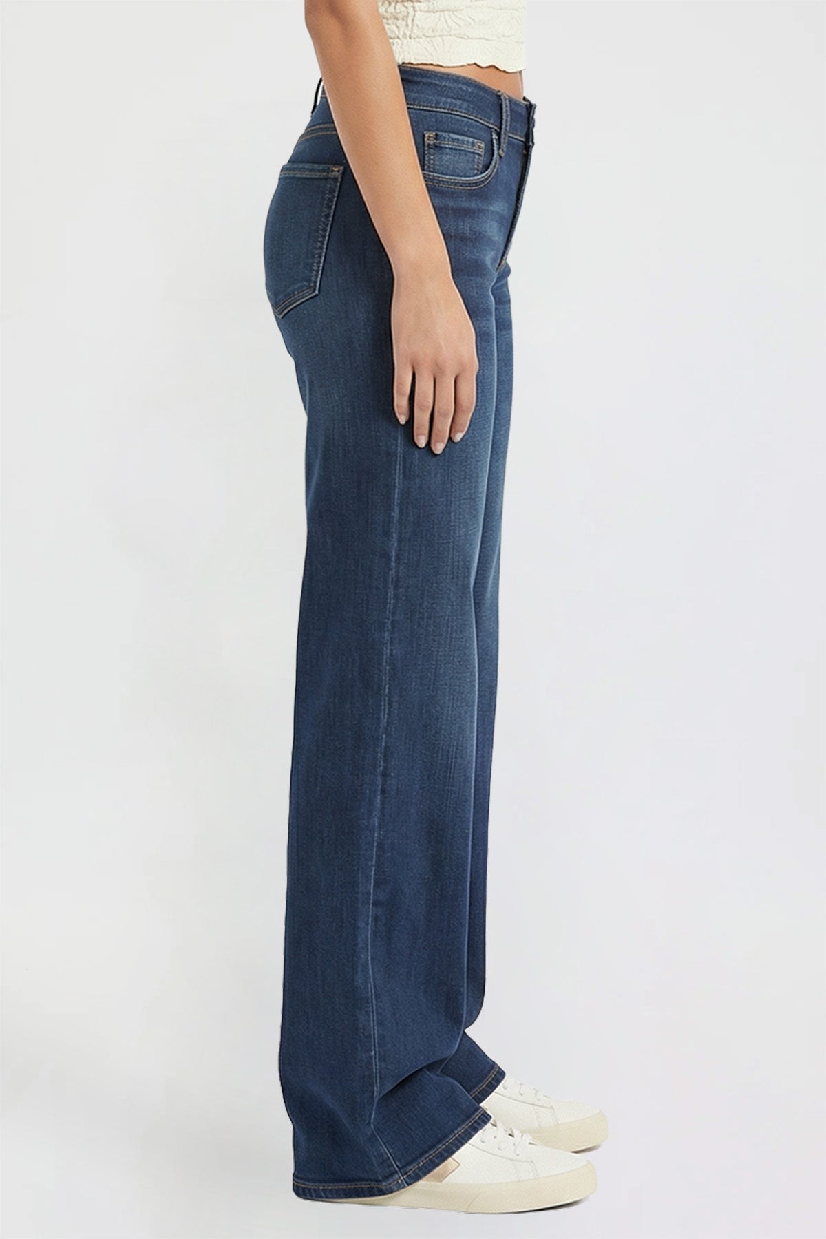 Women's Luxe Britney Wide Leg Jeans