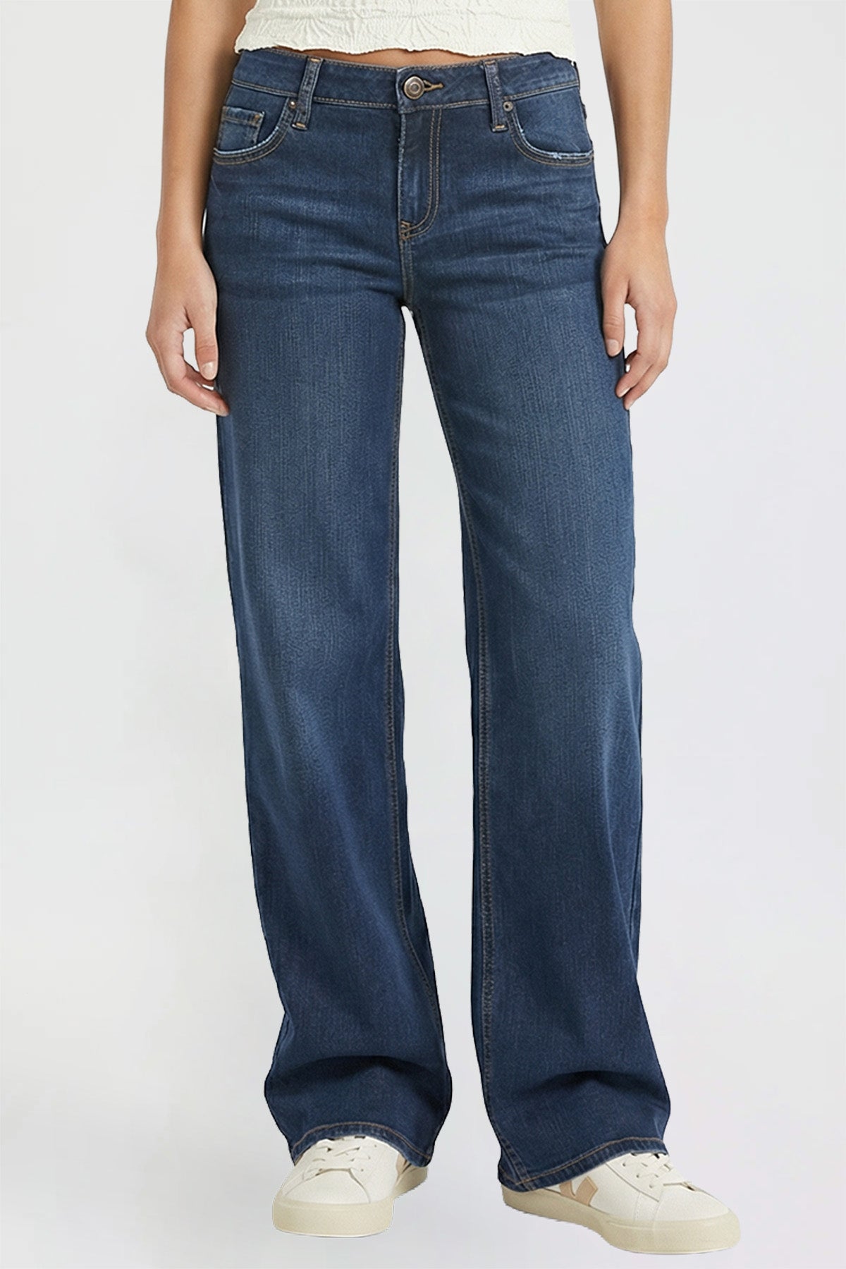 Women's Luxe Britney Wide Leg Jeans