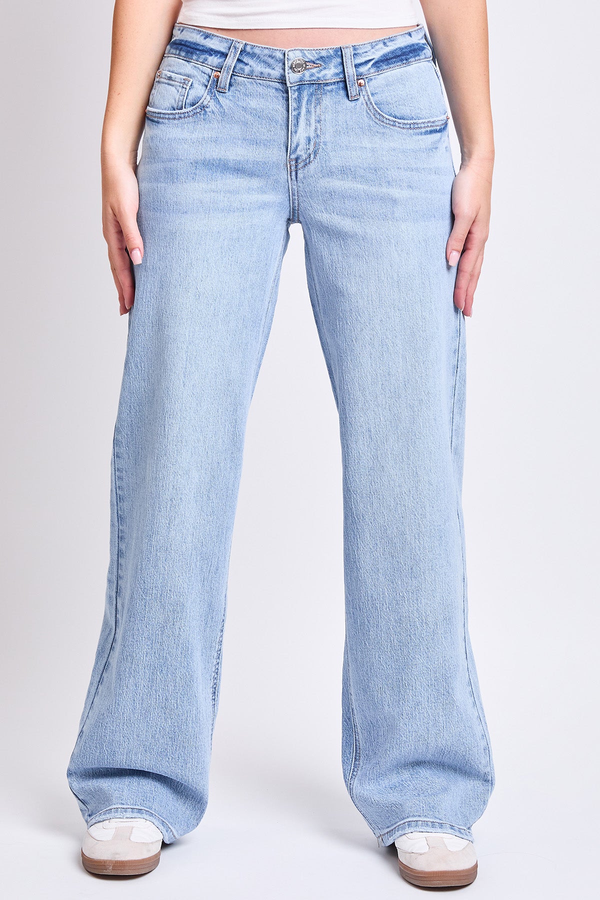 Women's Luxe Britney Wide Leg Jeans
