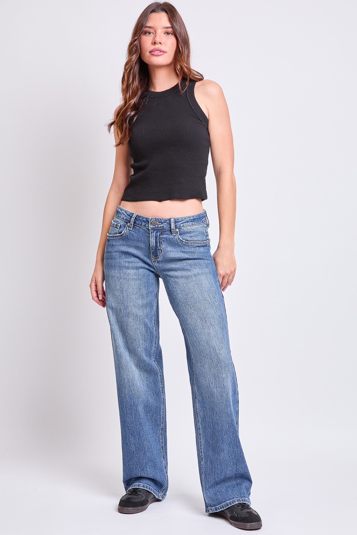 Women's Luxe Britney Wide Leg Jeans