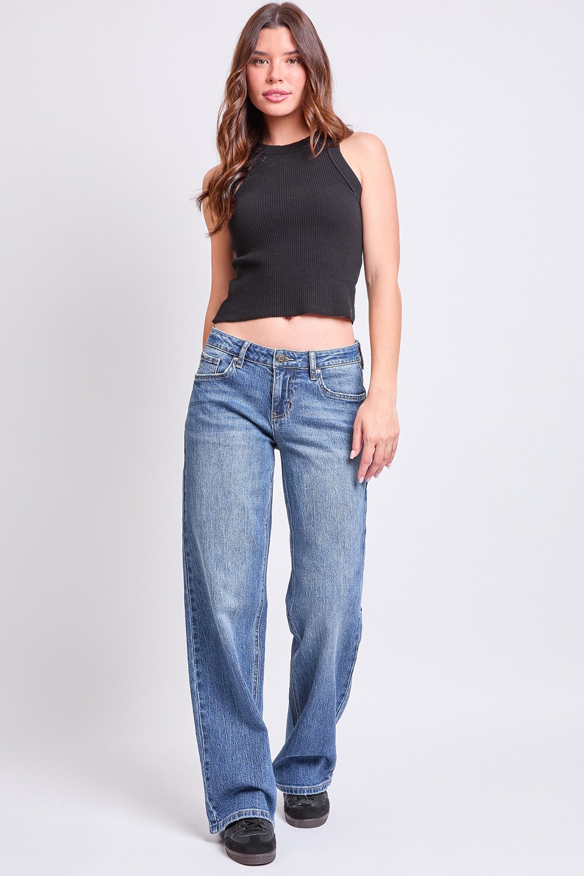 Women's Luxe Britney Wide Leg Jeans