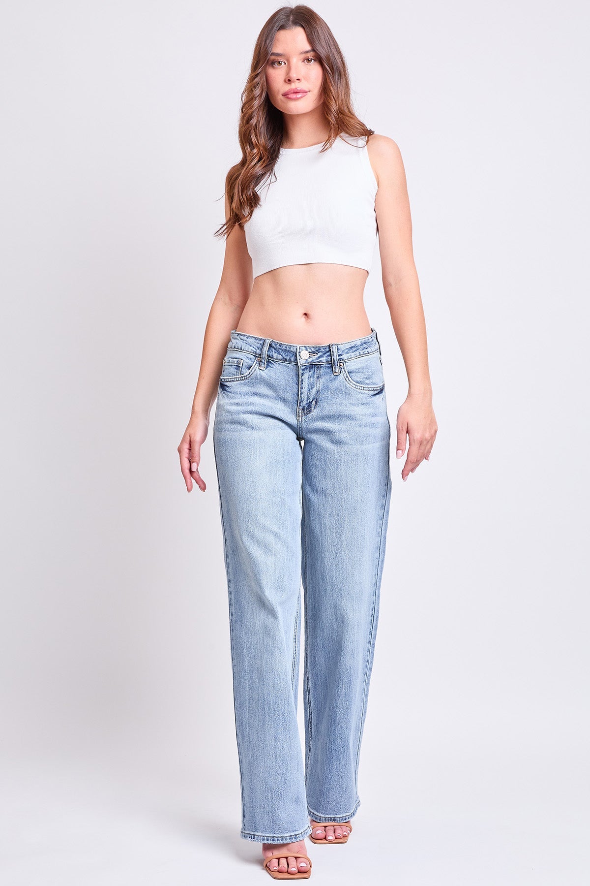 Women's Luxe Britney Wide Leg Jeans