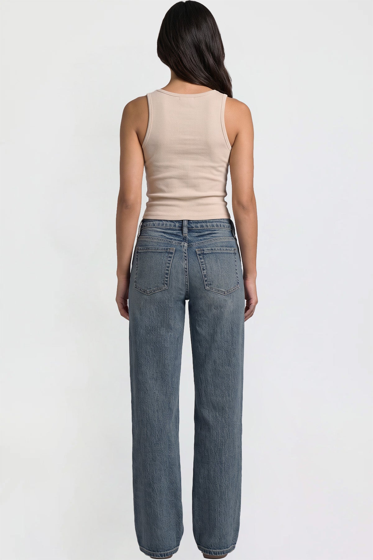 Women's Luxe Britney Wide Leg Jeans