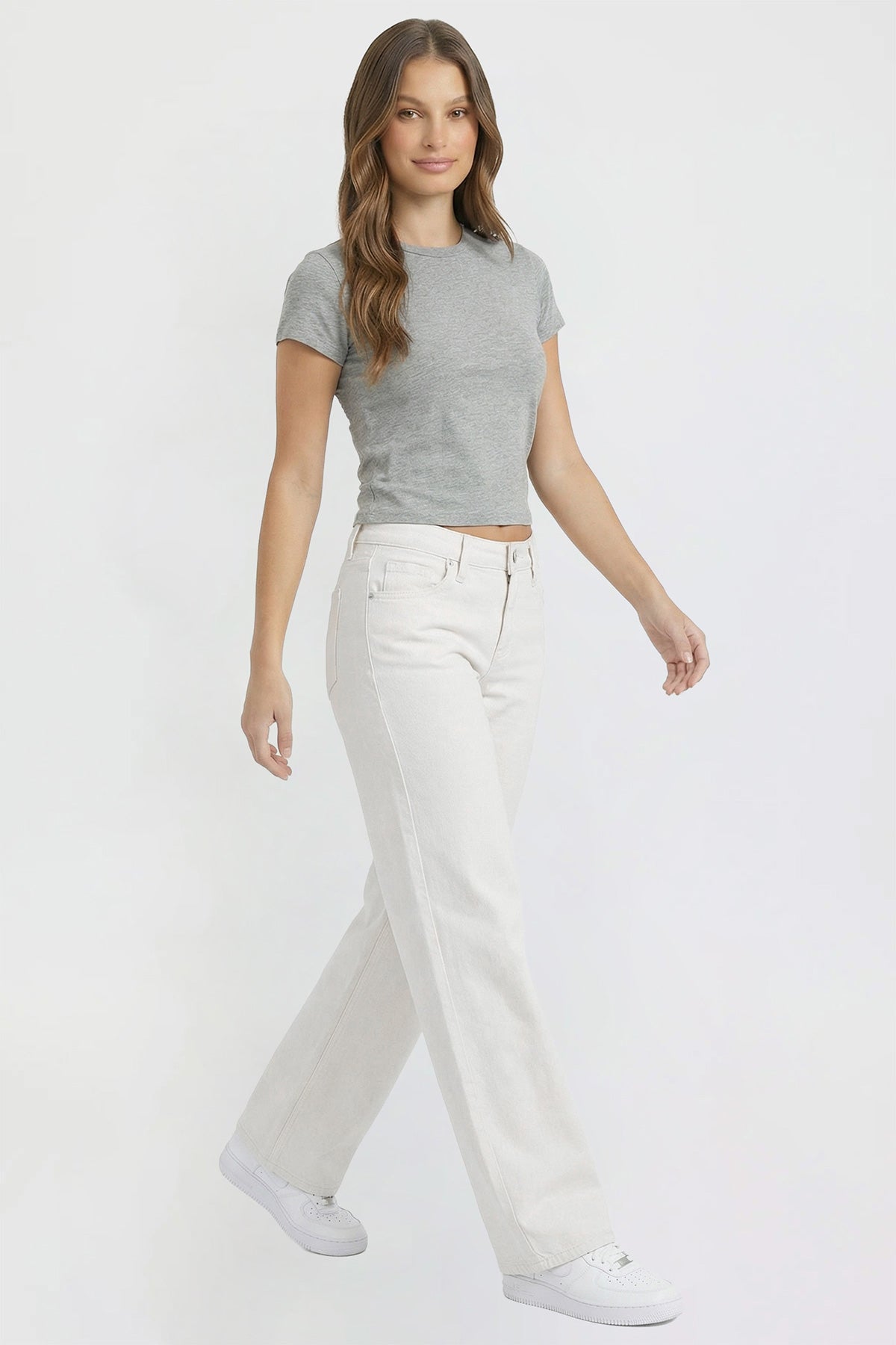 Women's Britney Low Rise Wide Leg Jeans